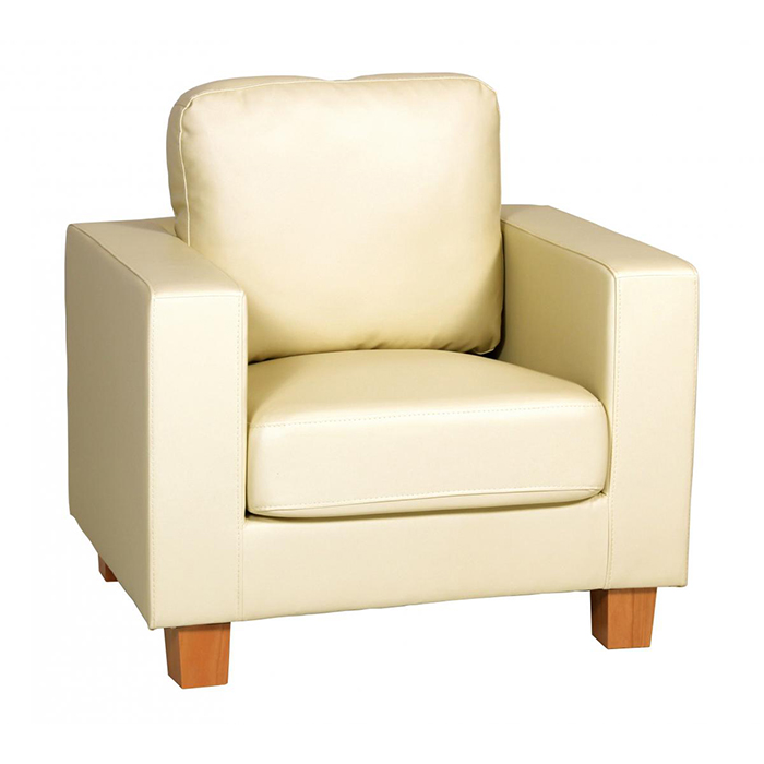 Chesterfield PU Armchair - Click Image to Close